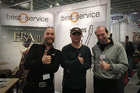 with Wolfgang & Robert @Best Service