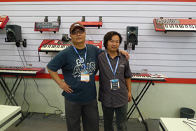 with AVID Engineer Mr.Yan