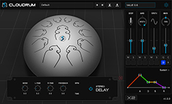 Cloudrum Stereo Delay